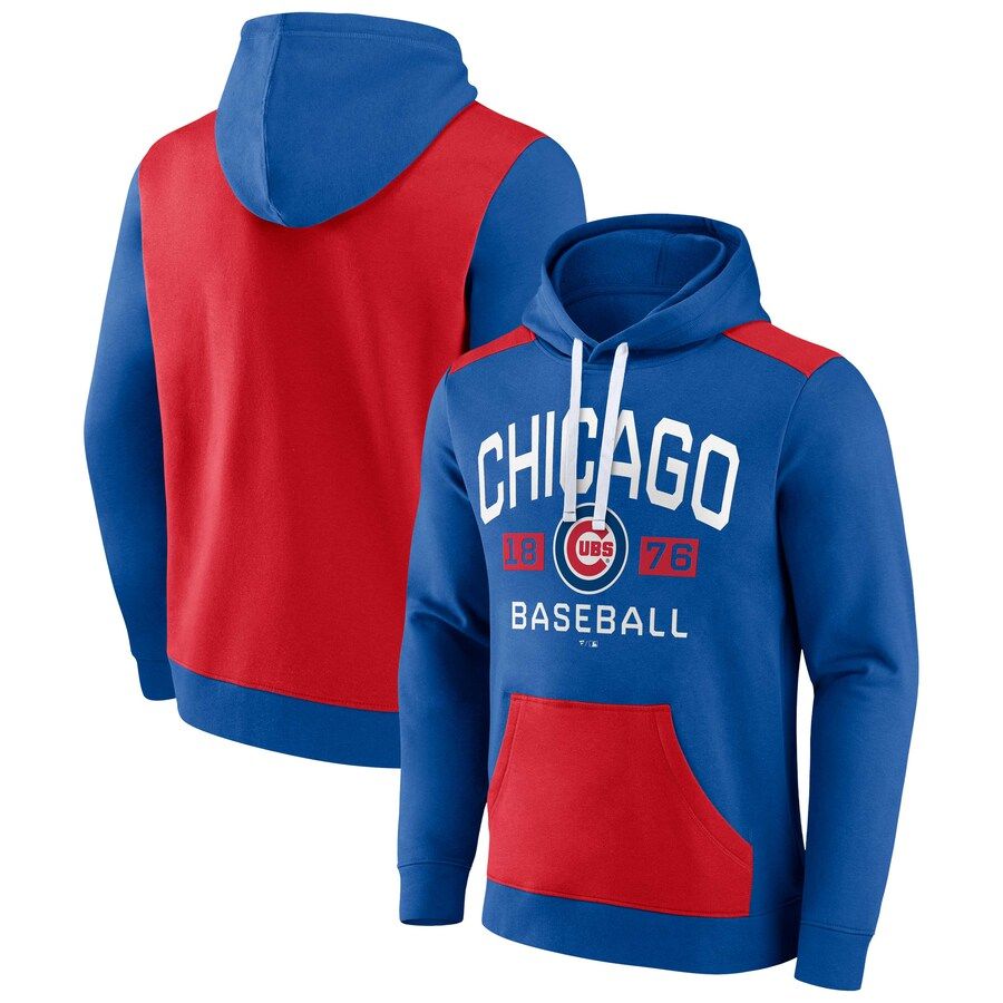 Men 2023 MLB Chicago Cubs blue Sweatshirt style 2